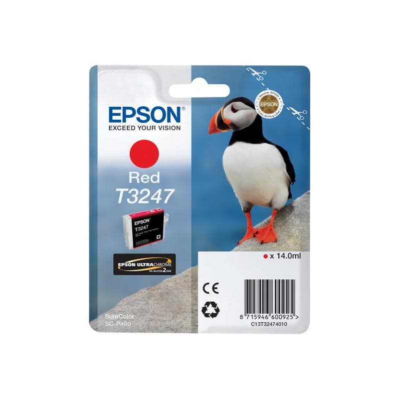 EPSON T3247 Rot Tintenpatrone