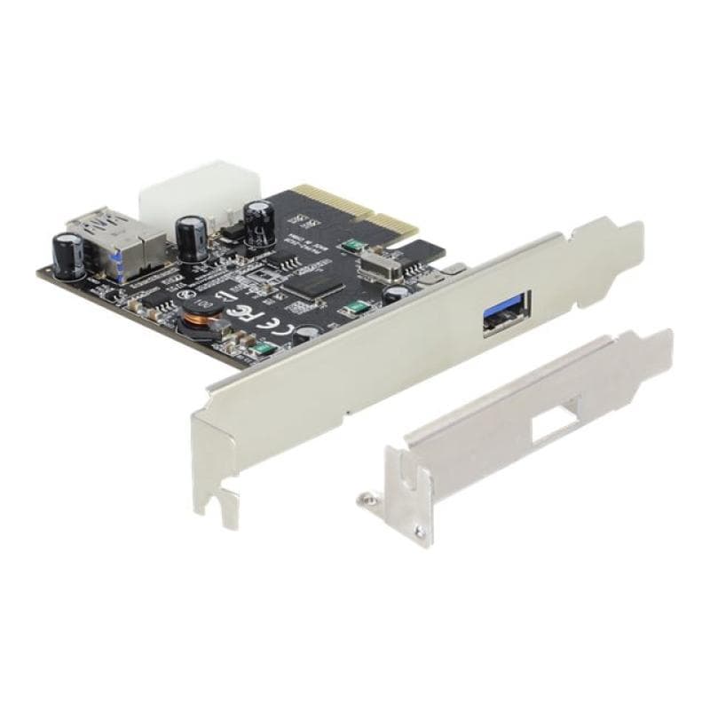 DELOCK PCI Expr Card Delock 1x USB3.1 A ext +1x USB3.1 A int