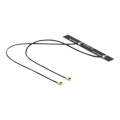 DELOCK WL-Antenne Delock 2x I-PEX, intern, 2x 0.15m, 802.11