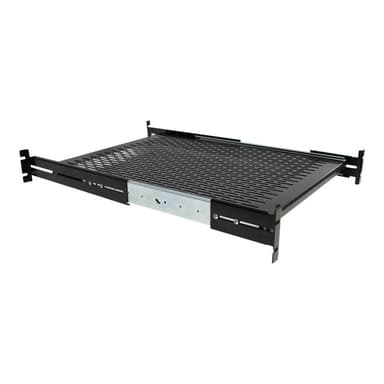 STARTECH.COM 2HE ausziehbarer Rack-Fachboden belüftet - 22.7kg - 19 Zoll Serverschrank Rack-Shelf -