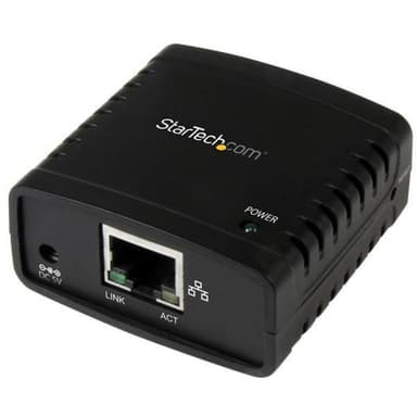 STARTECH.COM 10/100 Mbit/s Ethernet auf USB 2.0 Netzwerk LPR Printserver - USB Druckserver / Print S