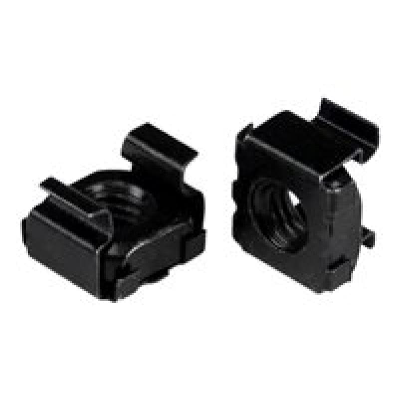 STARTECH.COM M5 Käfigmutter - 100er Pack - Schwarz - M5 Montagemutter für Server Rack und Serverschr