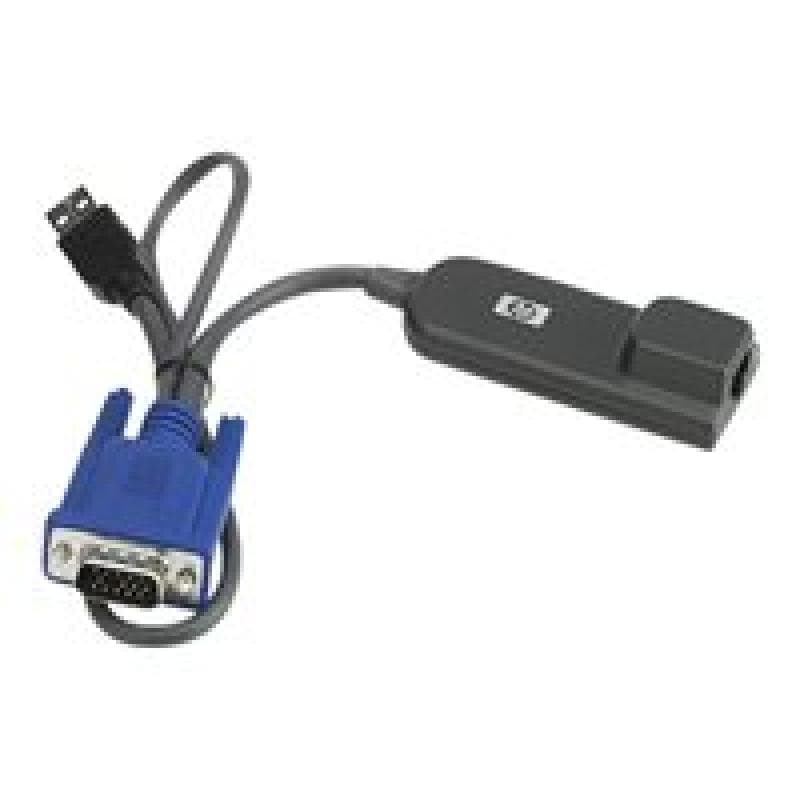 HP Rack KVM Console Adapter 1USB 1 x USB Adapter für CAT5
