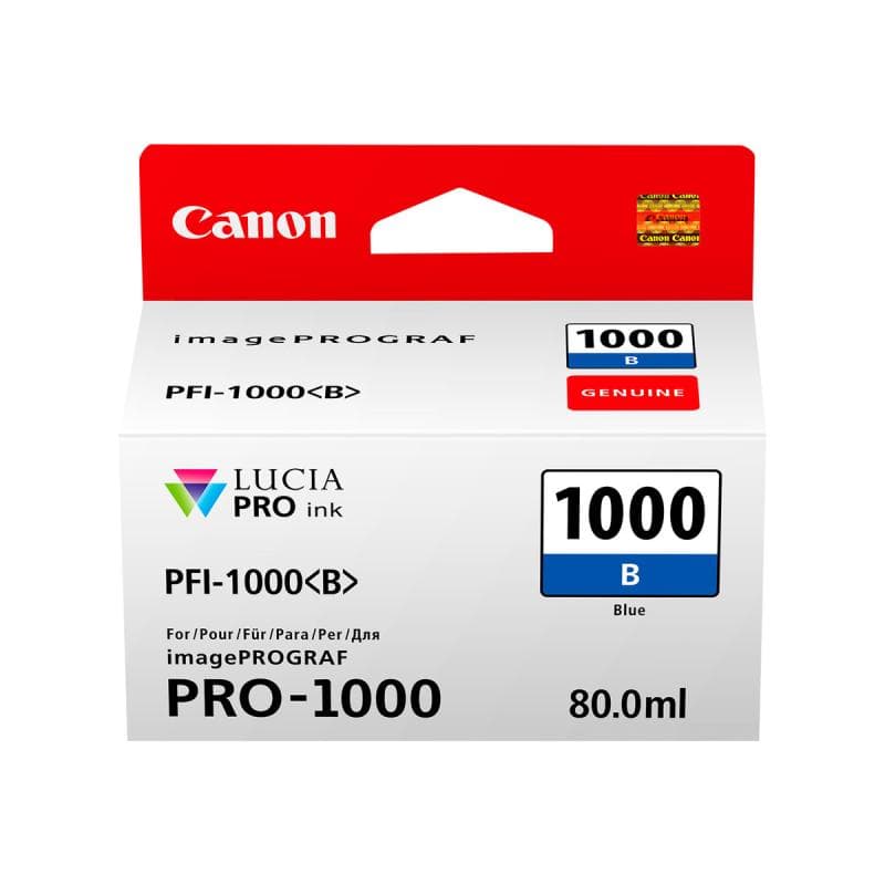 CANON PFI 1000 B Blau Tintenbehälter