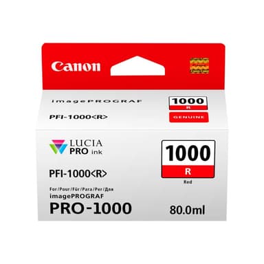 CANON PFI 1000 R Rot Tintenbehälter