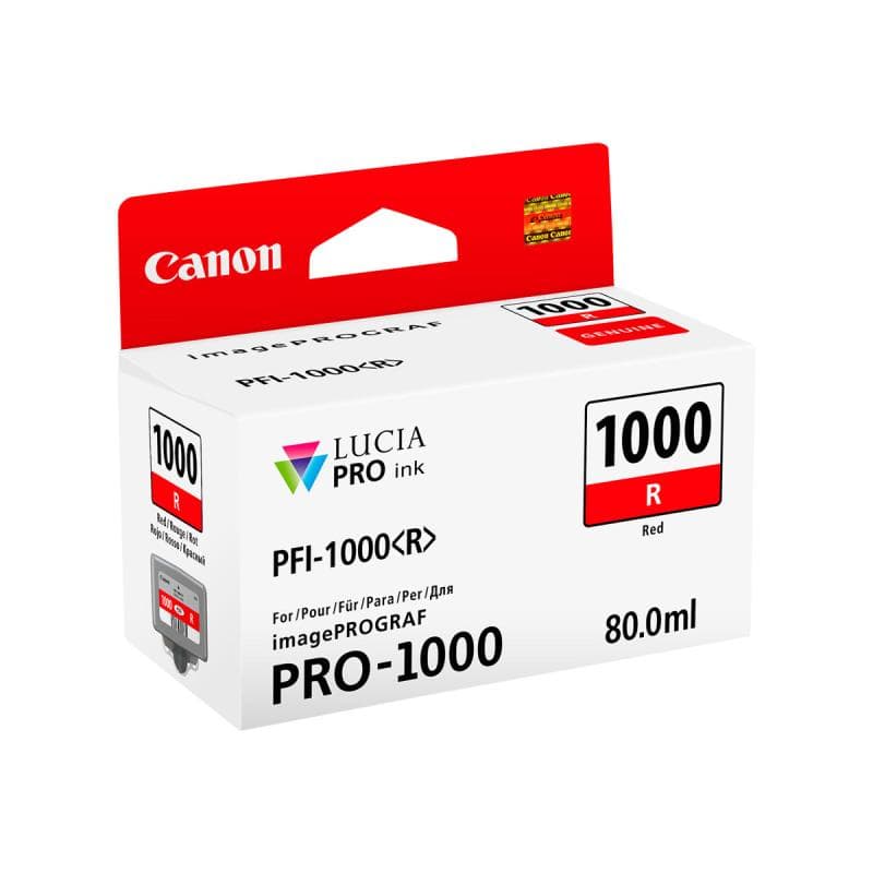 CANON PFI 1000 R Rot Tintenbehälter