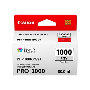 CANON PFI 1000 PGY Photo Grau Tintenbehälter