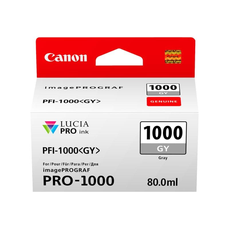 CANON PFI 1000 GY Grau Tintenbehälter
