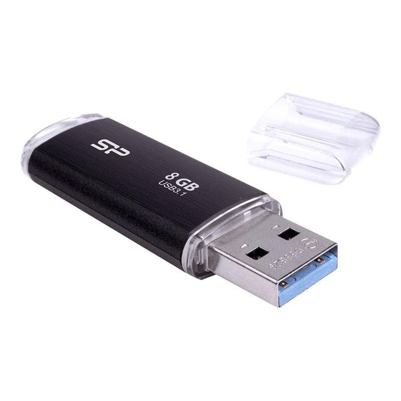 USB-Stick  8GB Silicon Power  B02  3.1 Black