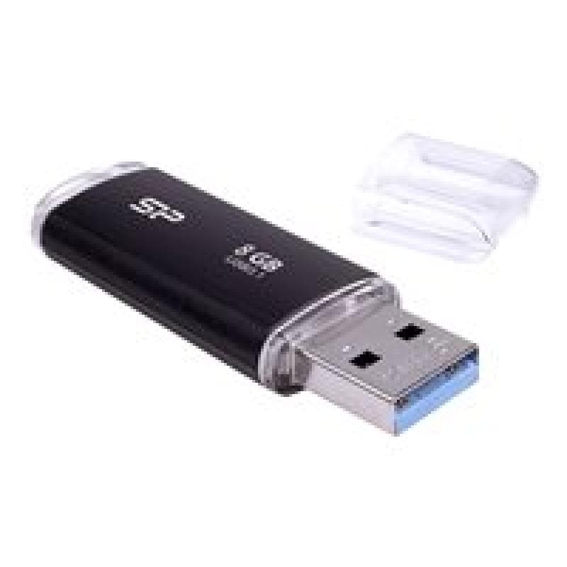 USB-Stick  8GB Silicon Power  B02  3.1 Black