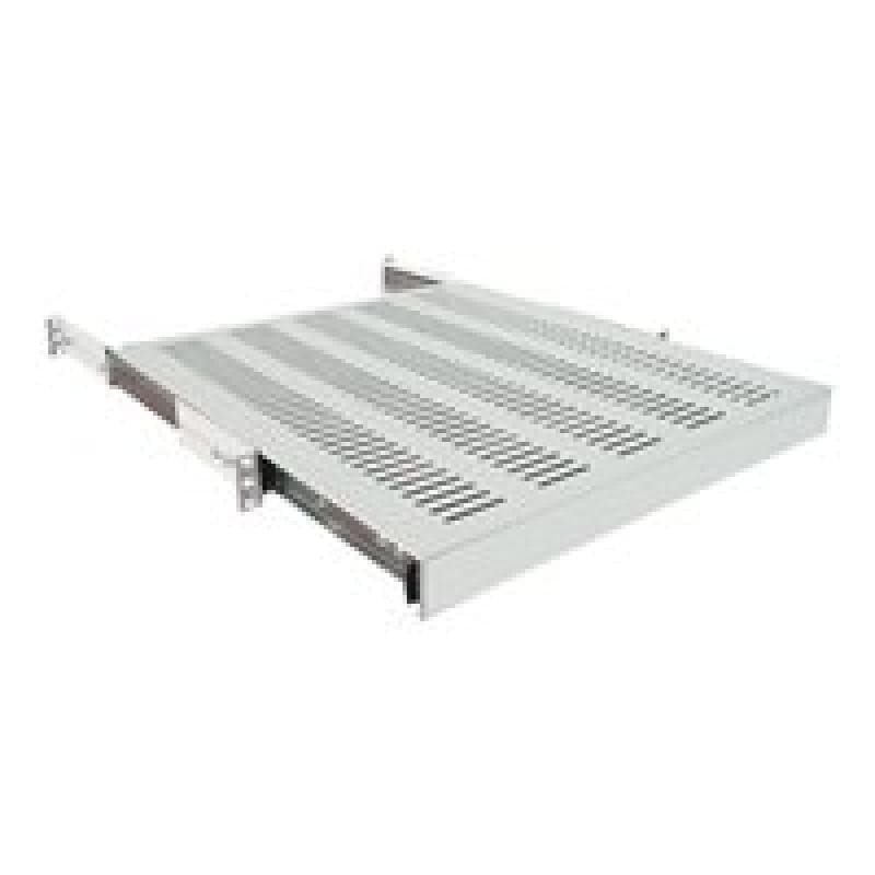 LOGILINK Fachboden 19″ Ausziehbar 800x483mm für 1000mm Schränke Grey