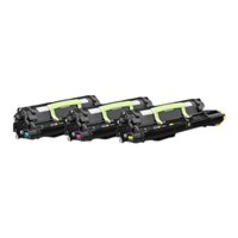 LEXMARK 3er Pack Gelb, Cyan, Magenta Tonerpatrone LCCP