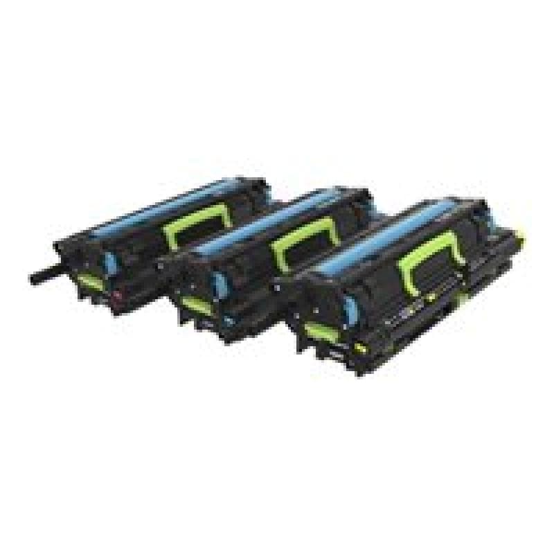 LEXMARK Gelb, Cyan, Magenta Entwicklungseinheit/Fotoleiterset LCCP, LRP