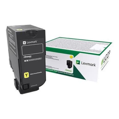 LEXMARK Gelb Tonerpatrone LCCP, LRP