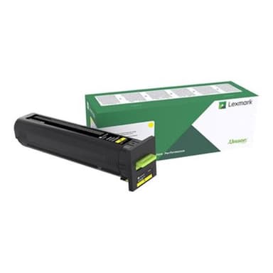 LEXMARK Gelb Tonerpatrone LCCP, LRP