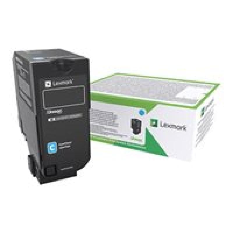 LEXMARK Cyan Tonerpatrone LCCP, LRP, Lexmark Corporate