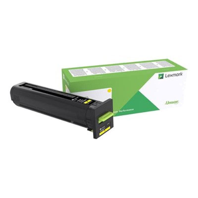 LEXMARK Gelb Tonerpatrone LCCP, LRP, Lexmark Corporate