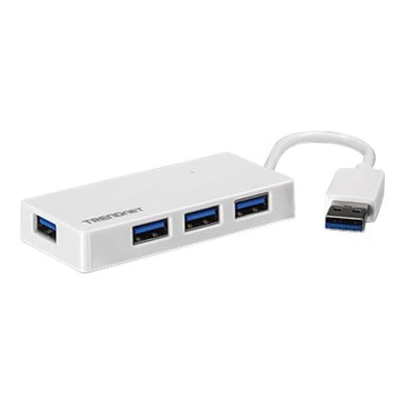 TRENDNET USB-HUB 4-port High Speed USB 3.0 Mini ohne NT