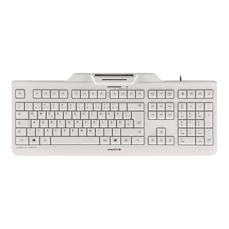 CHERRY KC 1000SC, (NORDIC) Withe, USB