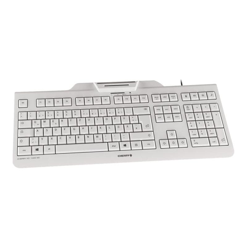 CHERRY KC 1000SC, (NORDIC) Withe, USB