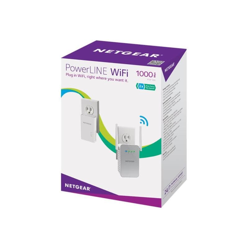 NETGEAR Powerline Netgear Powerline WLAN 1000 Set retail