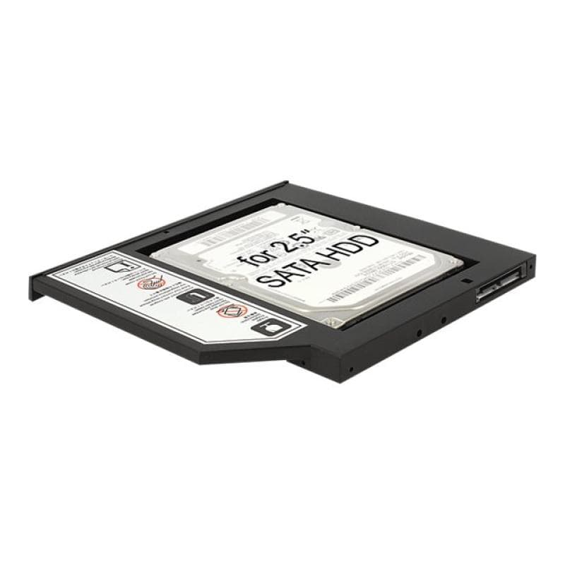 DELOCK Einbaurahmen Slim SATA 51 für 21 SATA HD