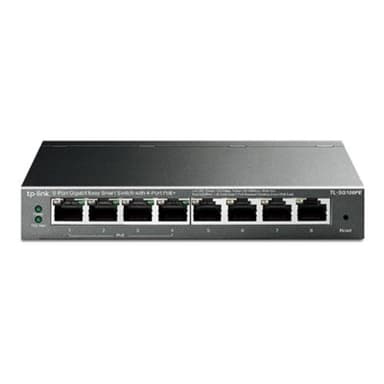 TP-LINK 8-Port Gigabit Easy Smart Switch with 4-Port PoE+