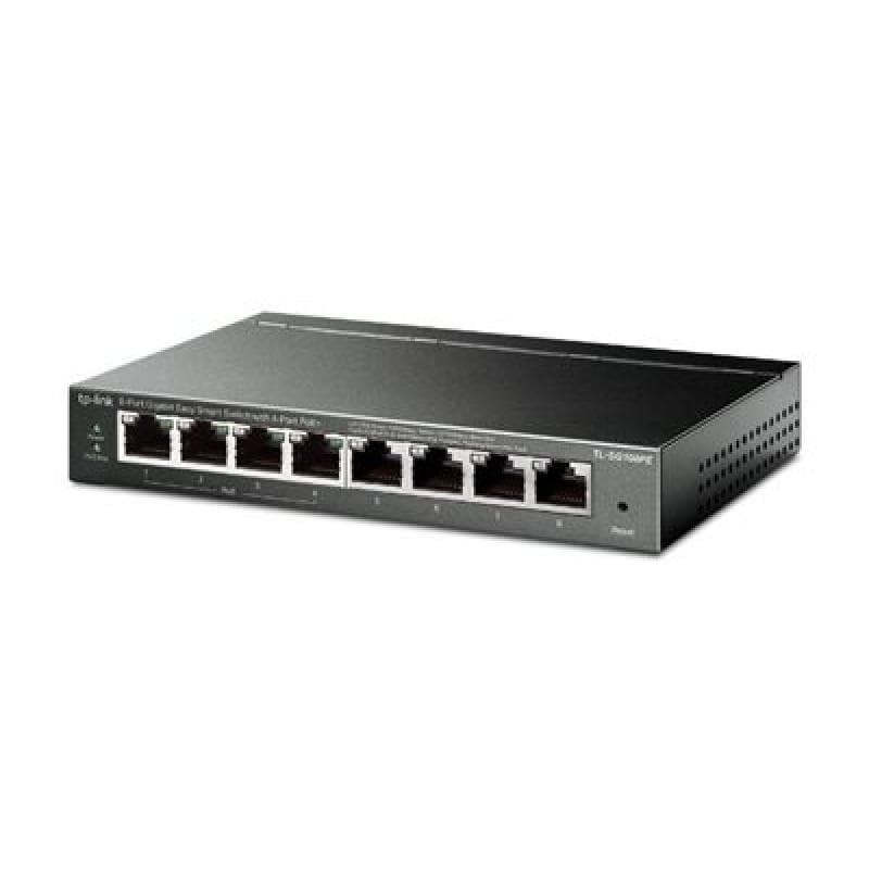 TP-LINK 8-Port Gigabit Easy Smart Switch with 4-Port PoE+