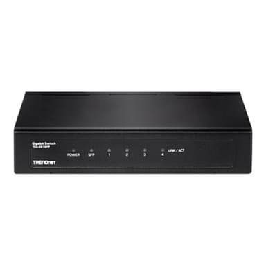 TRENDNET Switch 4-port Gbit 1* SFP lüfterlos metall