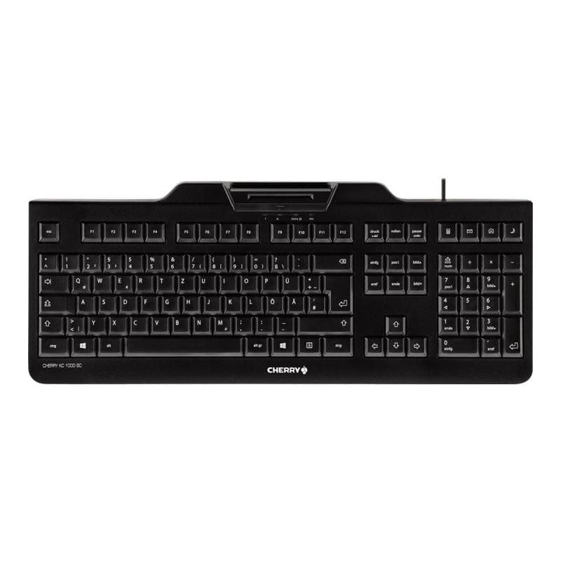 CHERRY Tas CHERRY  KC 1000 SC black GB Layout