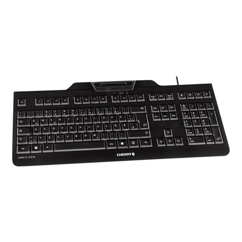CHERRY Tas CHERRY  KC 1000 SC black GB Layout