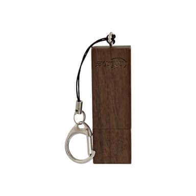 INLINE woodstick USB 3.0 Speicherstick, Walnuss, 128GB