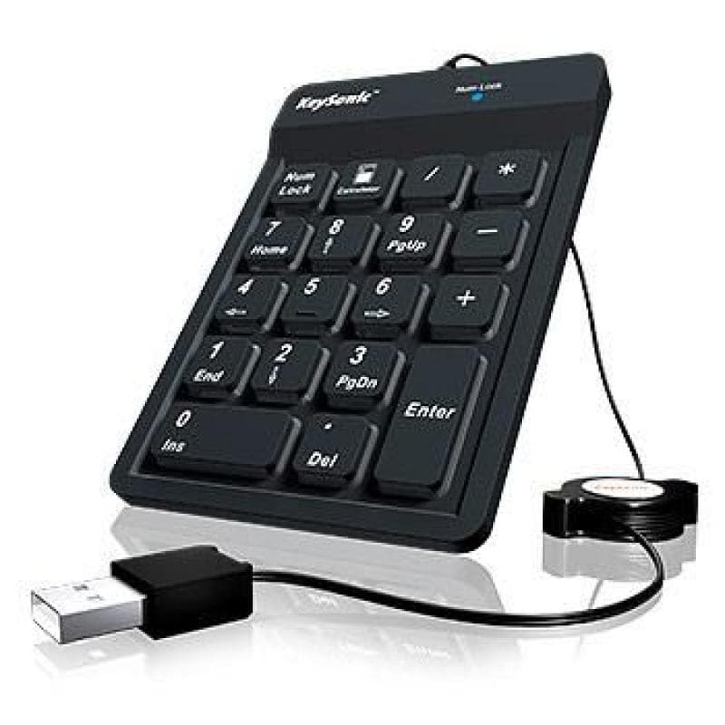 RAIDSONIC KEYSONIC Nummernblock, Silikon, USB