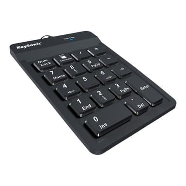 RAIDSONIC KEYSONIC Nummernblock, Silikon, USB