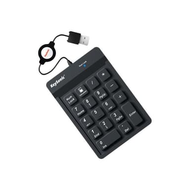 RAIDSONIC KEYSONIC Nummernblock, Silikon, USB
