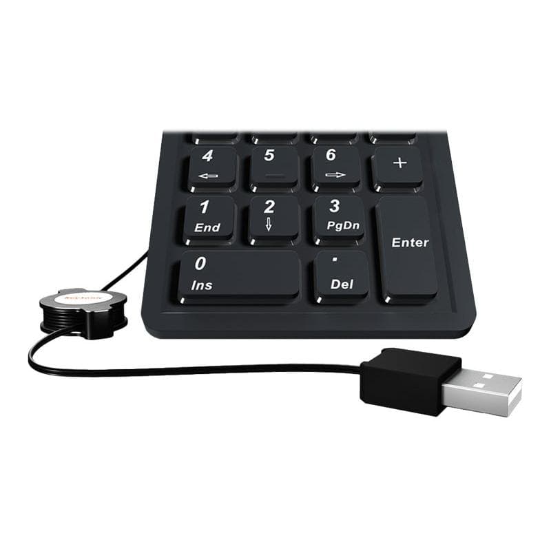 RAIDSONIC KEYSONIC Nummernblock, Silikon, USB