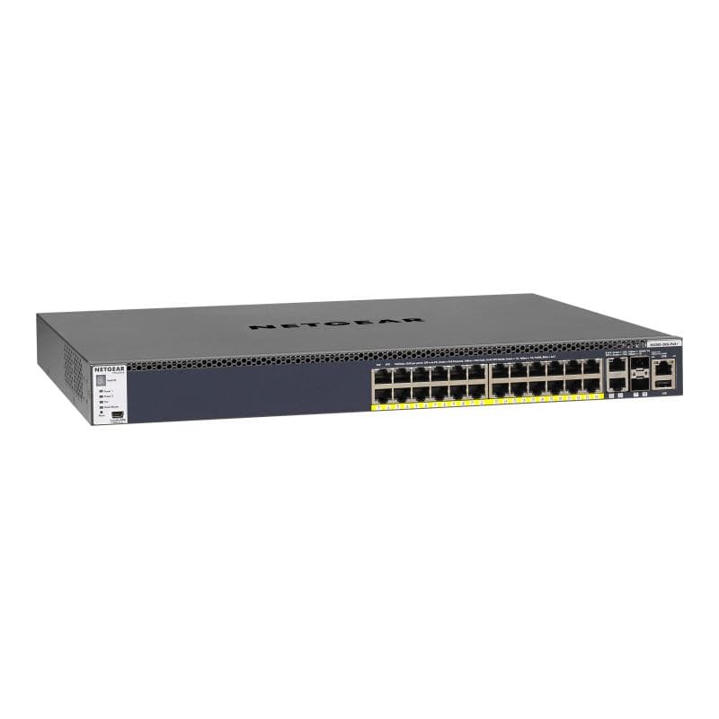 NETGEAR M4300-28G-POE+STCKL MGD SWITCH