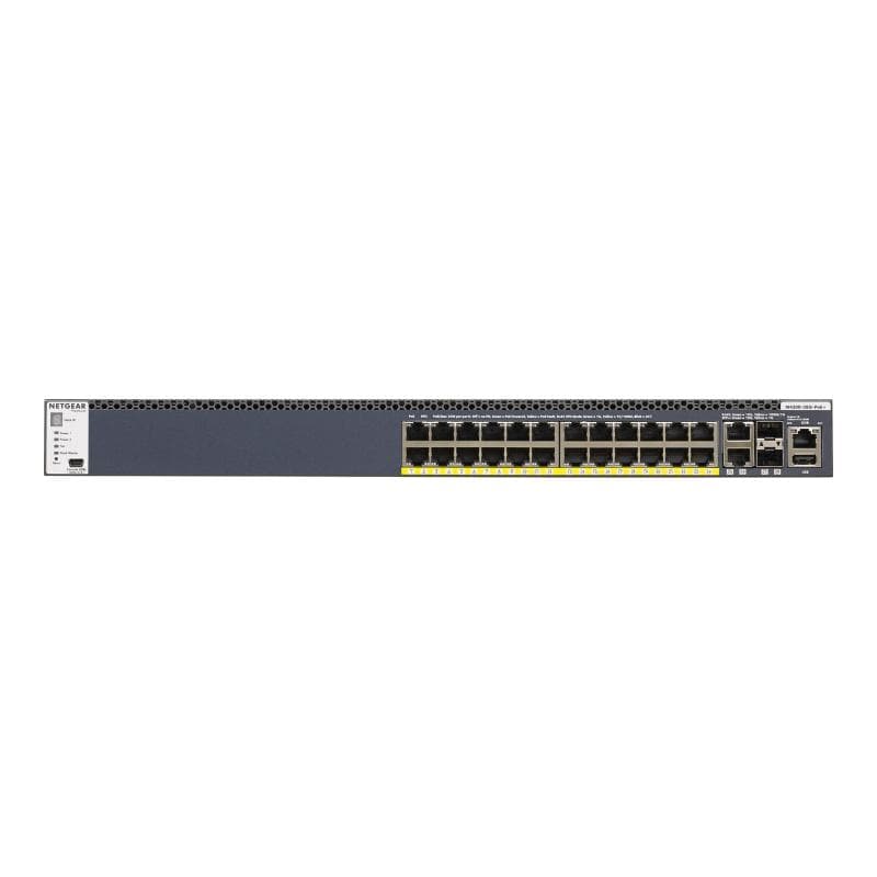 NETGEAR M4300-28G-POE+STCKL MGD SWITCH