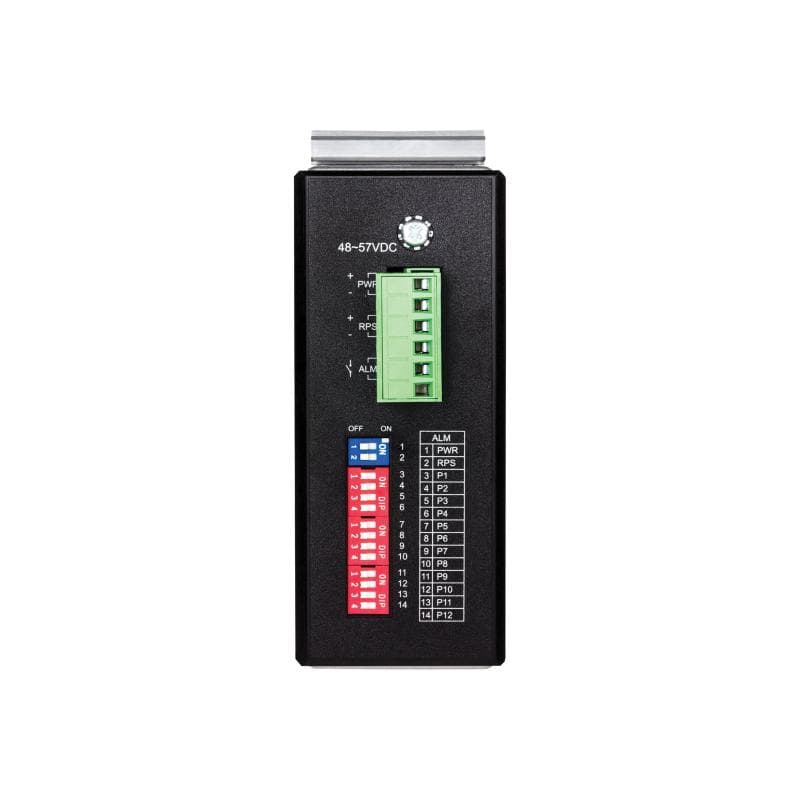 TRENDNET Switch 12-port Indust. Gbit PoE+ DIN Rail metall Lay.2+ 120W