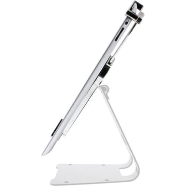 INLINE Tablet Halter universell 10″-13″ mit Sicherheitsschloss 1,5m, mit Schlüssel, weiß