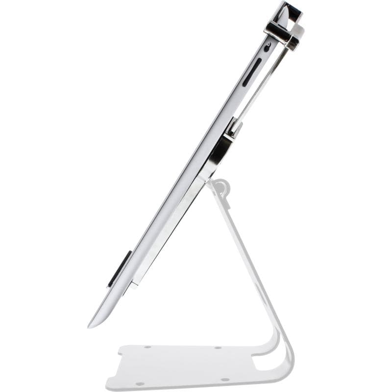 INLINE Tablet Halter universell 10″-13″ mit Sicherheitsschloss 1,5m, mit Schlüssel, weiß