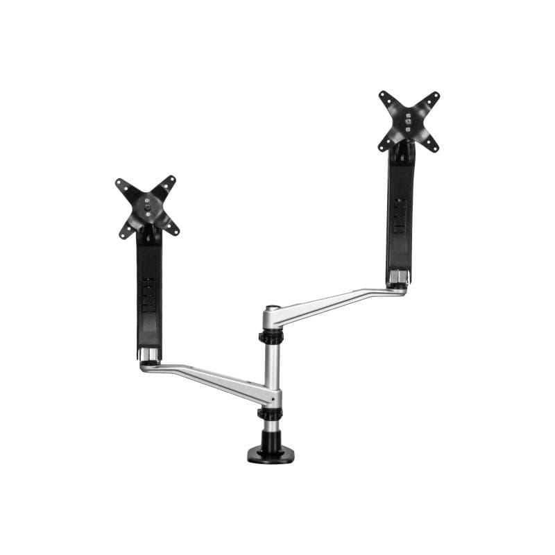 STARTECH.COM Dual-Monitorhalterung mit voll beweglichem Arm - Stapelbar - Austauschbare Arme und fed