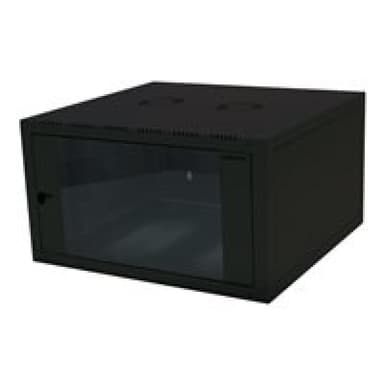 LOGILINK Wandgehäuse LogiLink Single Section Box 06U-560, black
