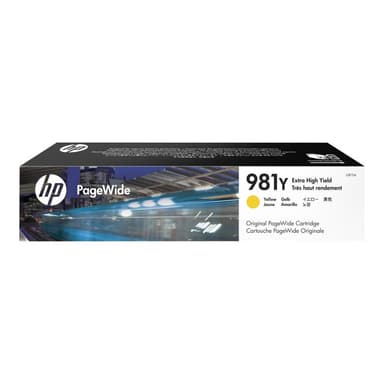 HP 981Y Besonders hohe Ergiebigkeit Gelb PageWide Tintenpatrone