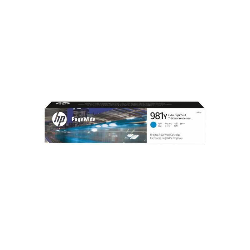 HP 981Y Besonders hohe Ergiebigkeit Cyan PageWide Tintenpatrone
