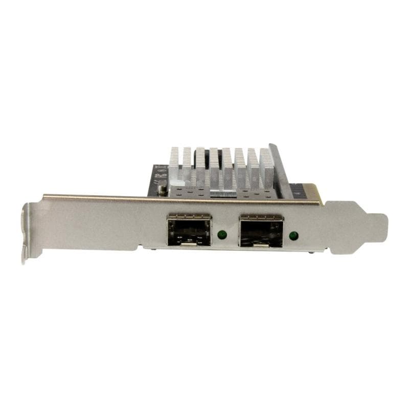 STARTECH.COM 2 Port 10G LWL Netzwerkkarte mit offenem SFP+ - PCIe, Intel Chip - 2-fach Glasfaser