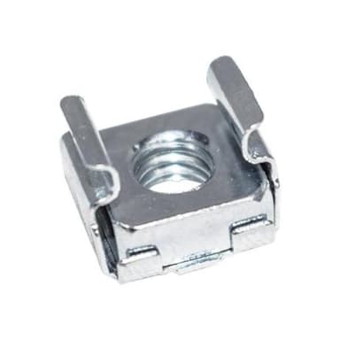 INTELLINET Schraubensatz 100er Pack bestehend aus 100 x M6 Kaefigmuttern 100 x M6 Schrauben 100 x Ku