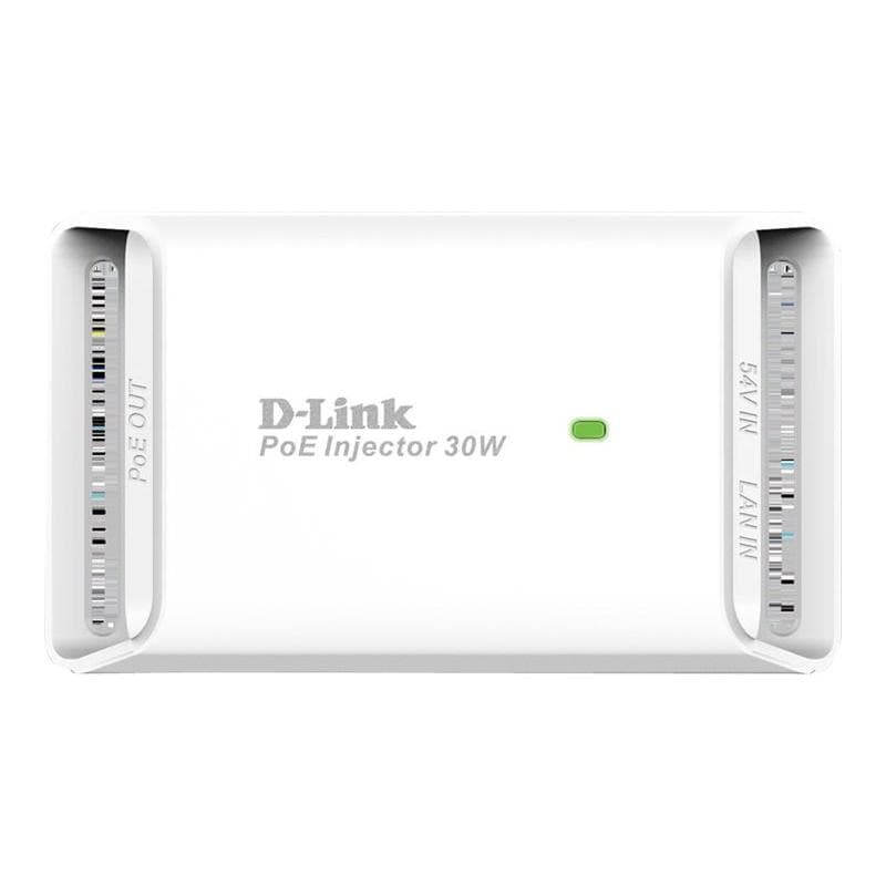 D-LINK 1-Port Gigabit PoE+ Injector bis zu 32,4 Watt Ausgangsleistung