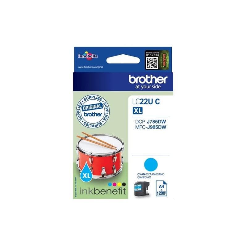 BROTHER LCLC22UC XL Cyan Tintenpatrone