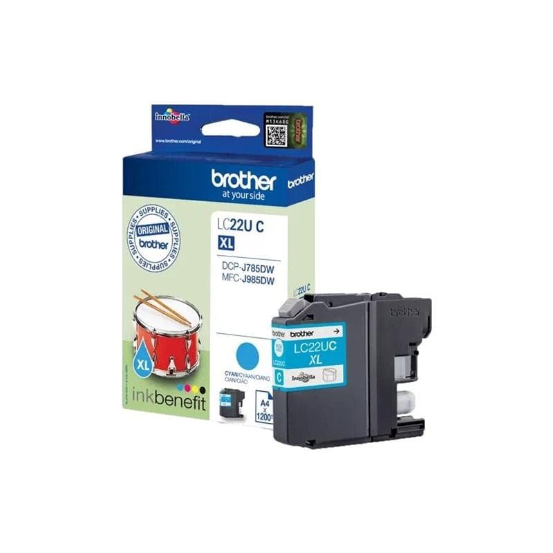 BROTHER LCLC22UC XL Cyan Tintenpatrone